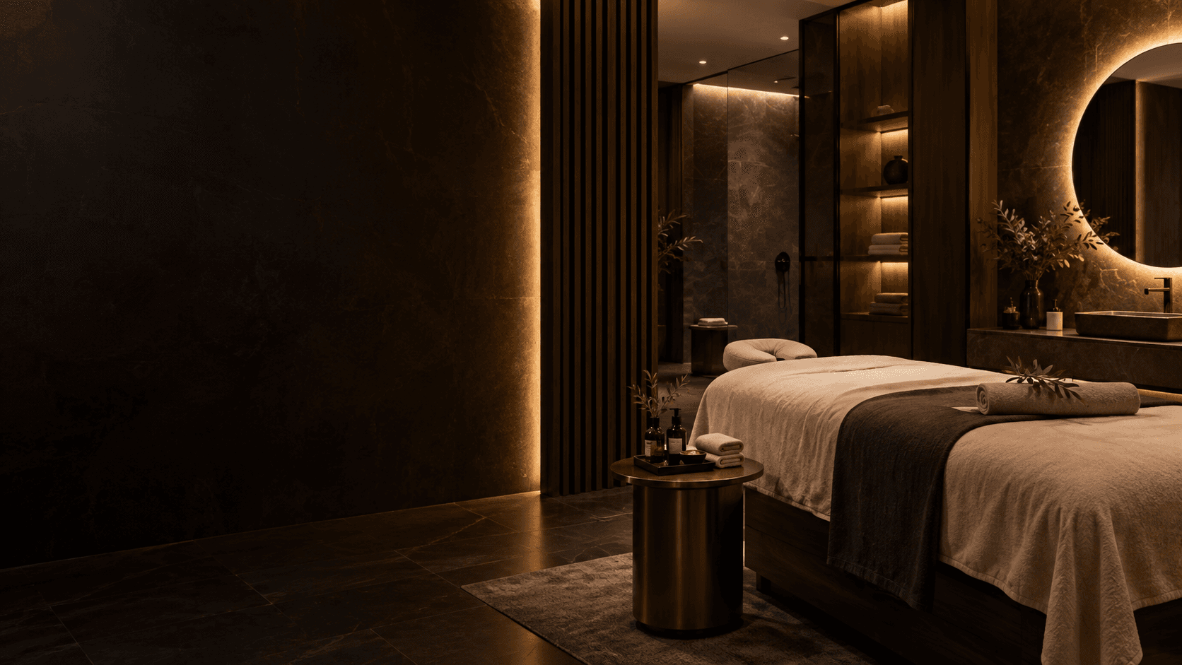 Интерьер приватного SPA-пространства РАй Luxe